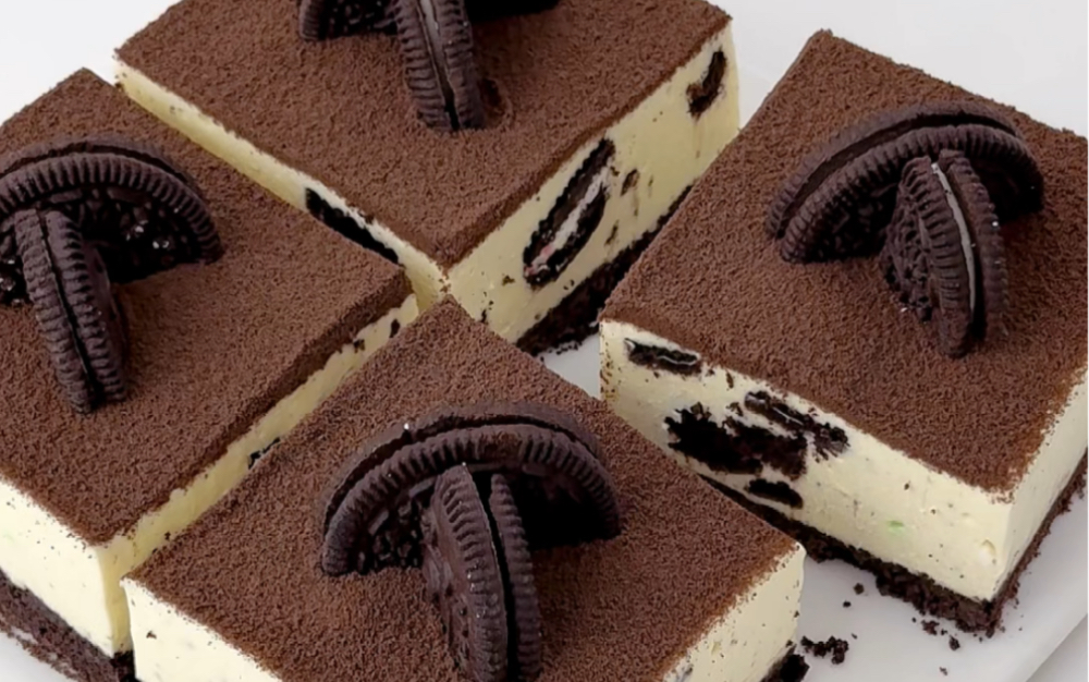 免烤箱 | 免打发 | 奥利奥芝士慕斯蛋糕