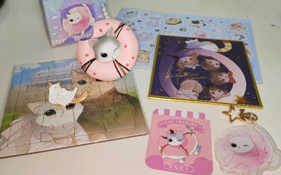 "再度与你"漫画猫咪盲盒开箱视频