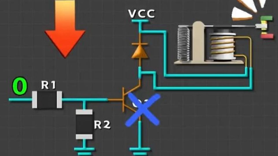 继电器驱动电路的工作原理哔哩哔哩bilibili
