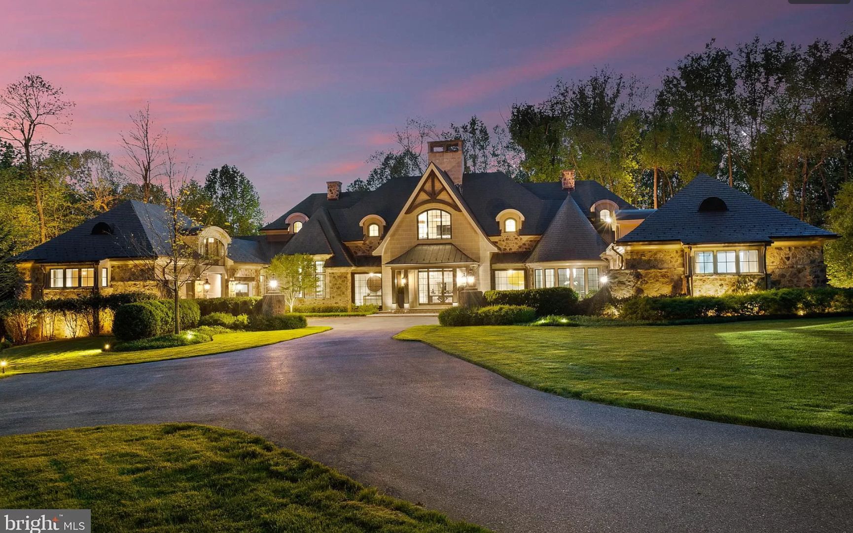 位于马里兰州的一栋乡间大豪斯