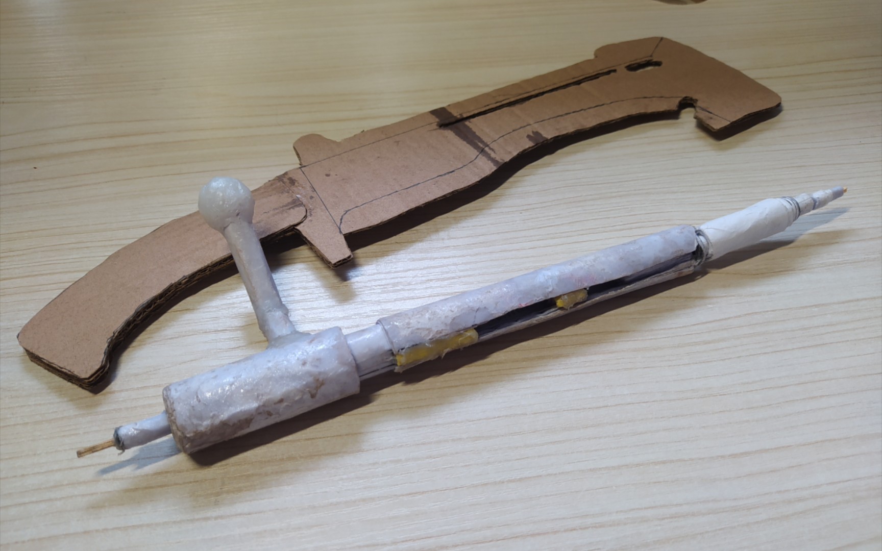 [纸模]芭芭王子 17号栓(成品)