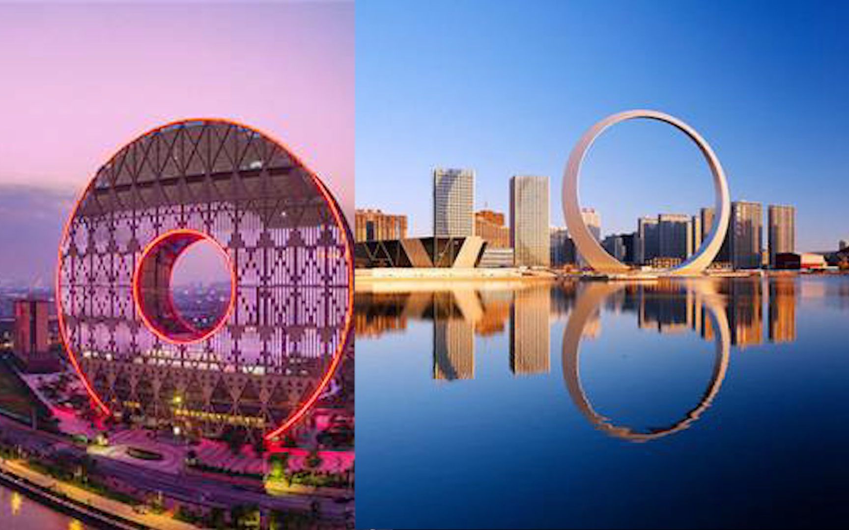 广州圆大厦抚顺生命之环同样是圆形建筑评价却褒贬不一你站谁