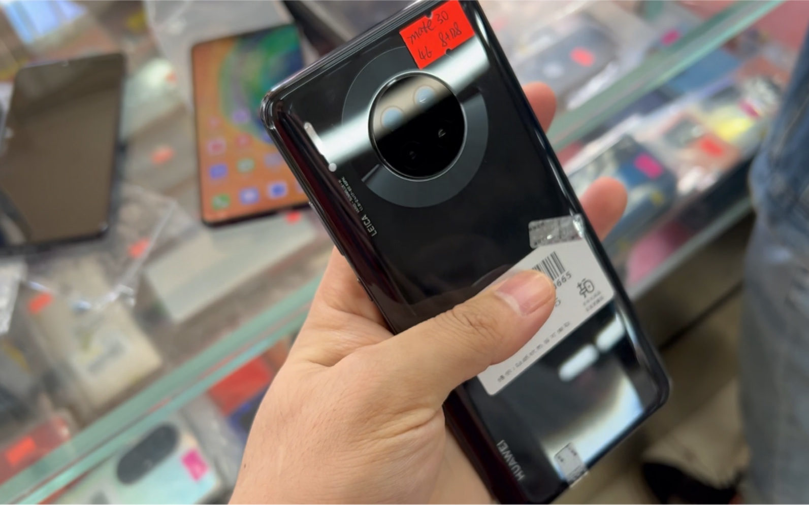 每日发货实拍新到华为mate30国行4g版