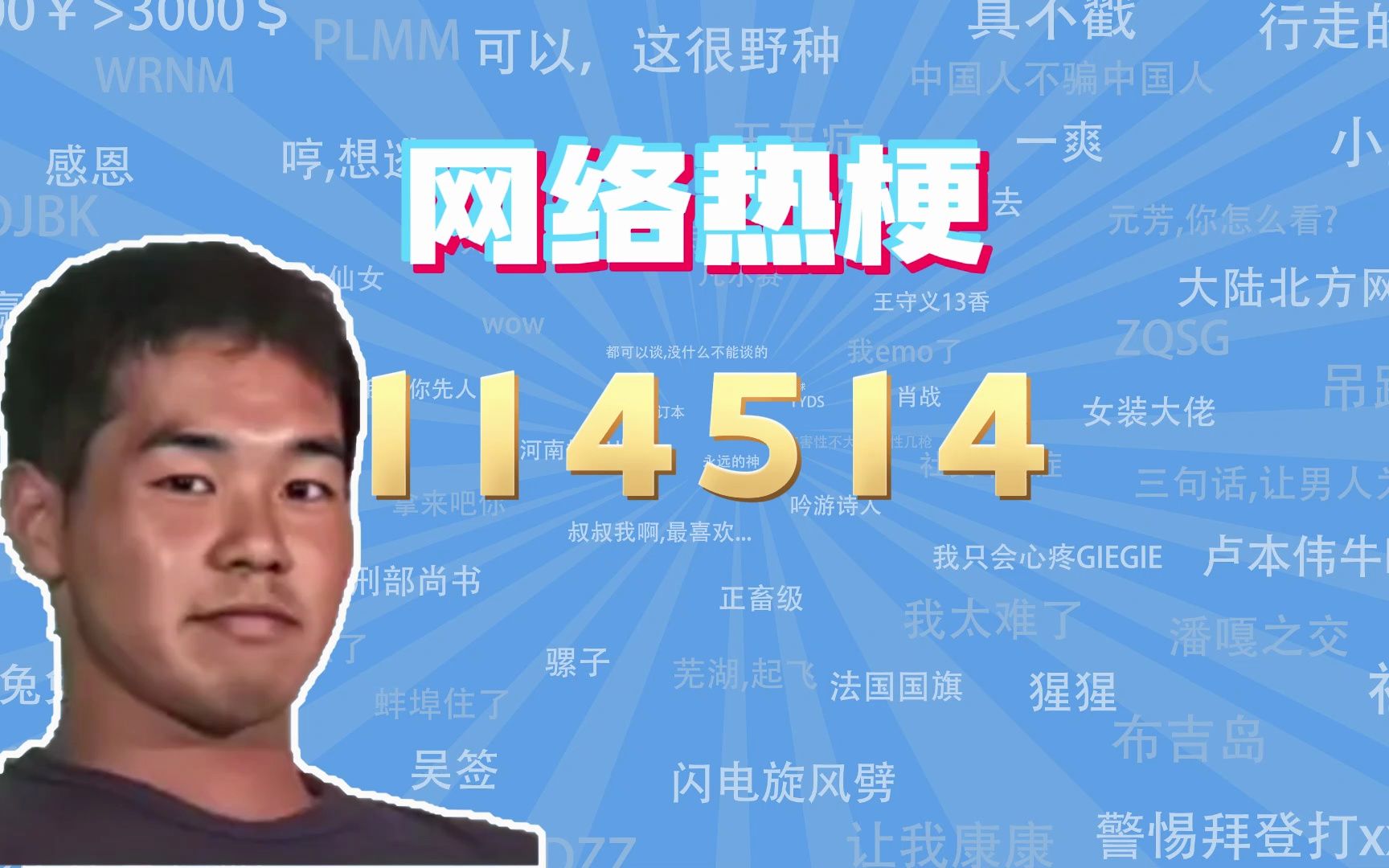 [图]【网梗课代表】114514是什么梗？