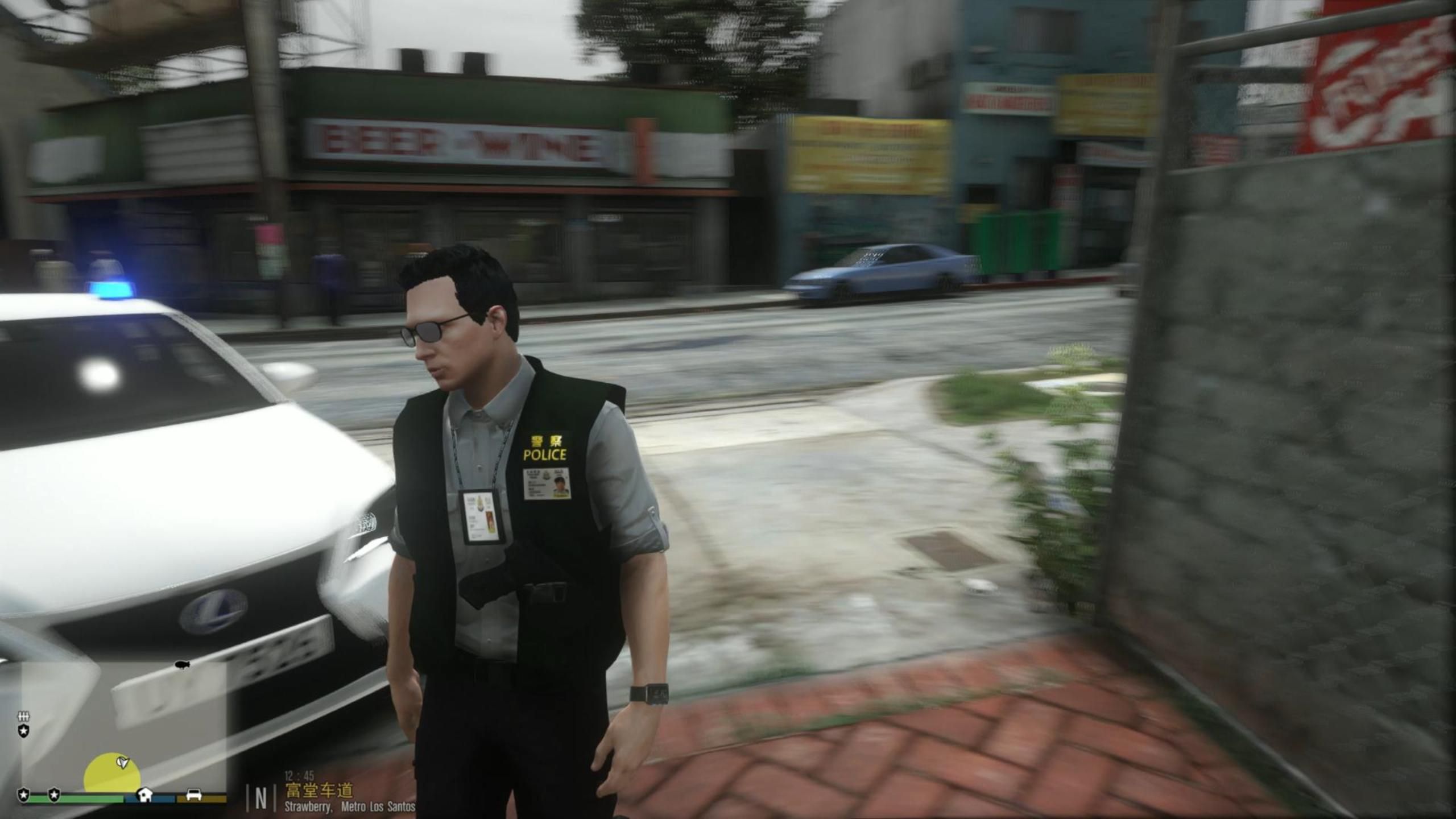 (LSPDFR)香港港风模组有组织罪案及三合会调查科octb驾驶的是凌志ct200h哔哩哔哩bilibili演示