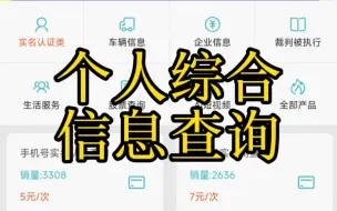 Descargar video: 个人综合信息查询