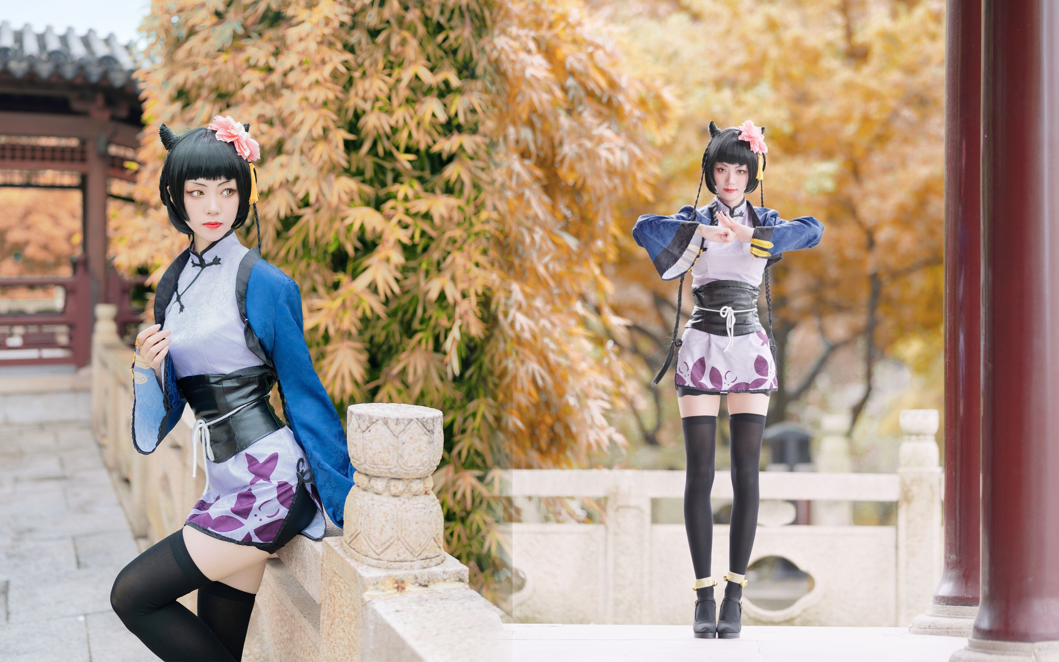 上海之恋78黑执事.蓝猫cos