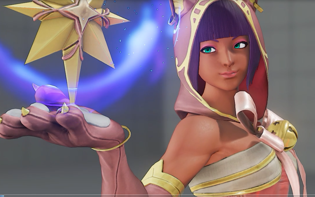 【街霸5】麦奈特性感喵喵服!这皮肤让对面怎么打游戏,戏剧性结局.