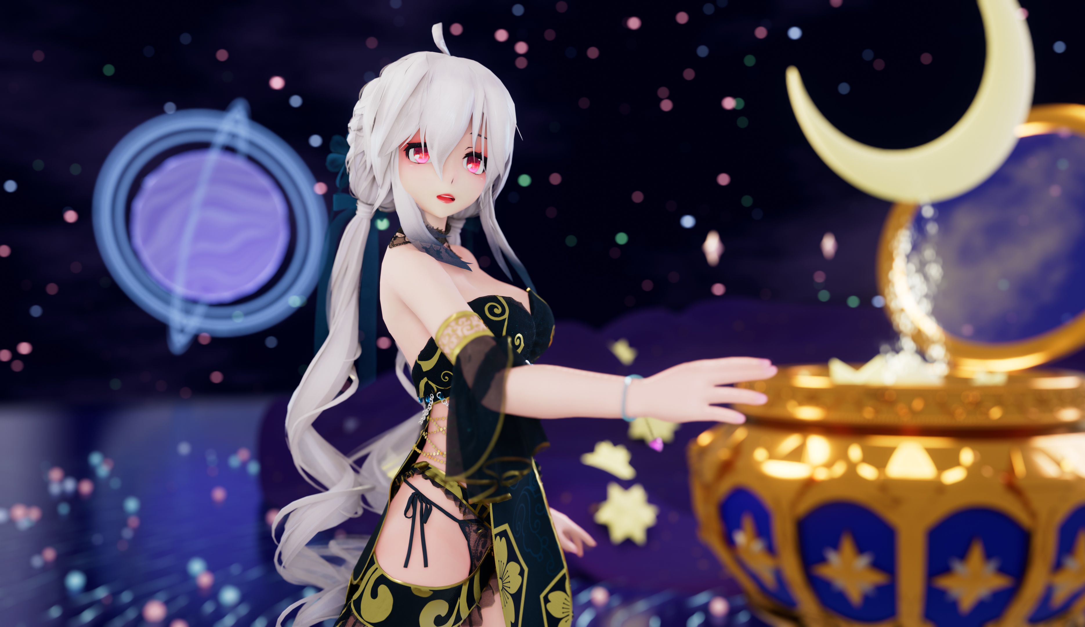 【弱音mmd】~她的泪涟涟 他走得远远