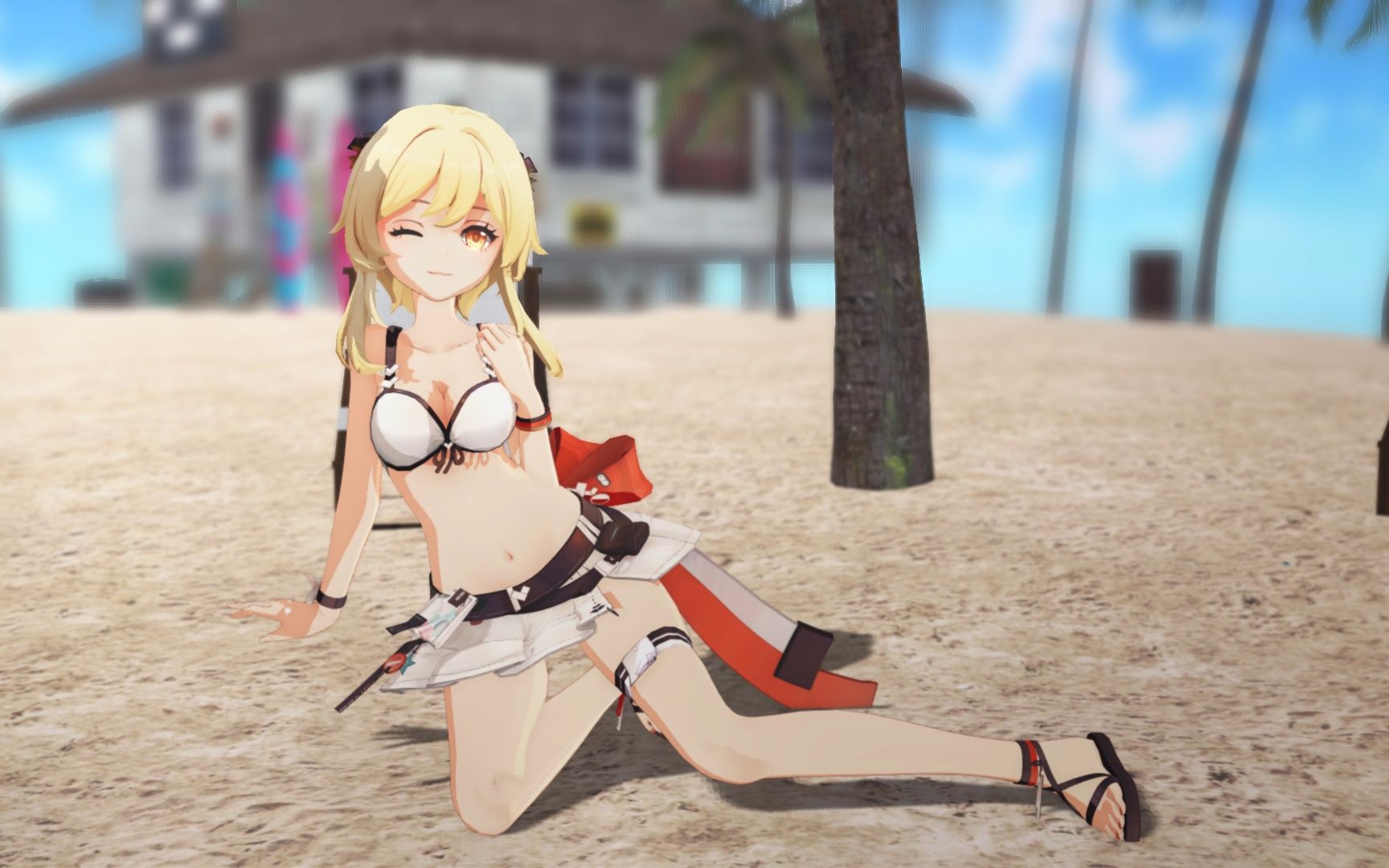 {原神/荧/wigglewiggle}一开始有点小害羞