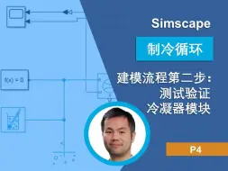 Скачать видео: 【Simscape制冷循环】建模流程第二步：测试验证冷凝器模块