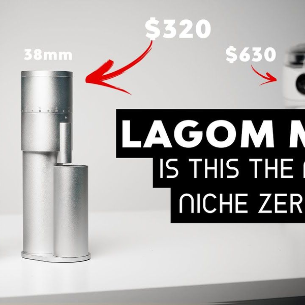 LAGOM MINI 家用紧凑型高精度电动磨豆机，对比NICHE ZERO磨豆