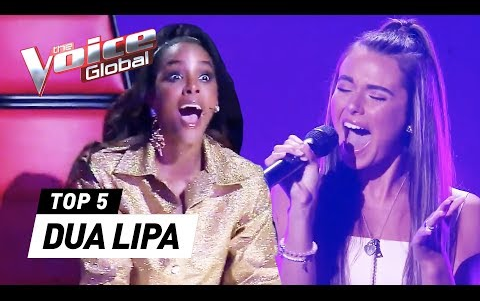 [The Voice]国外好声音翻唱Dua Lipa杜娃ⷮŠ黎波歌曲Top5(2019.10.08)哔哩哔哩bilibili