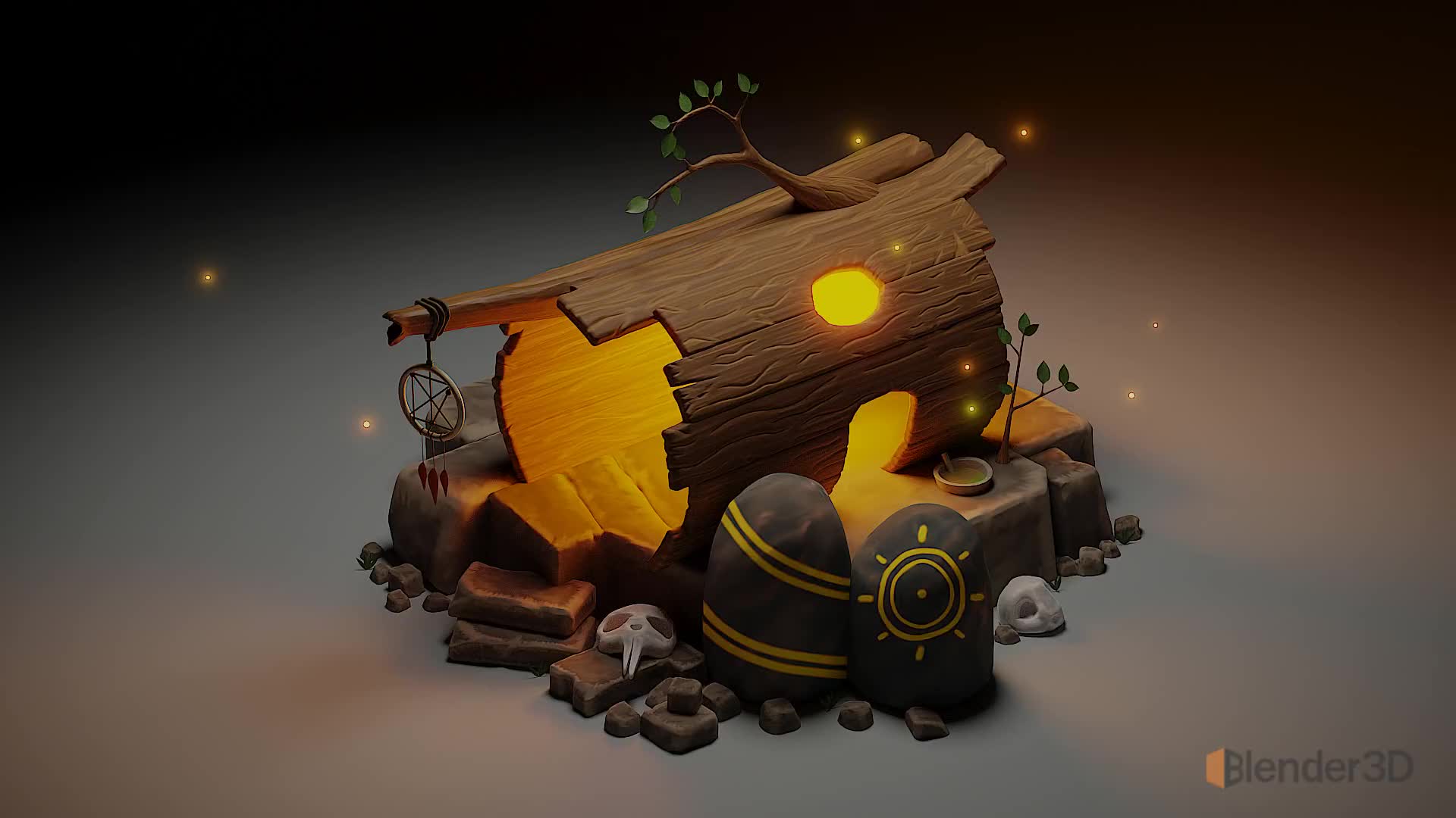 blender28用blender制作小场景33