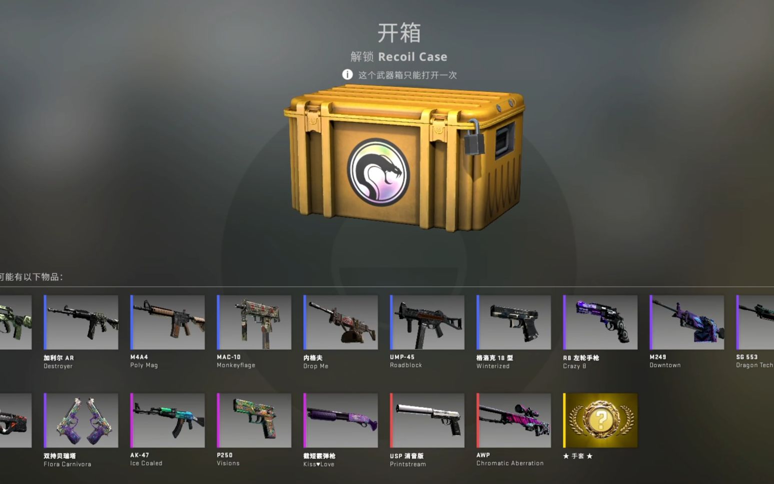 csgo新箱子2021图片