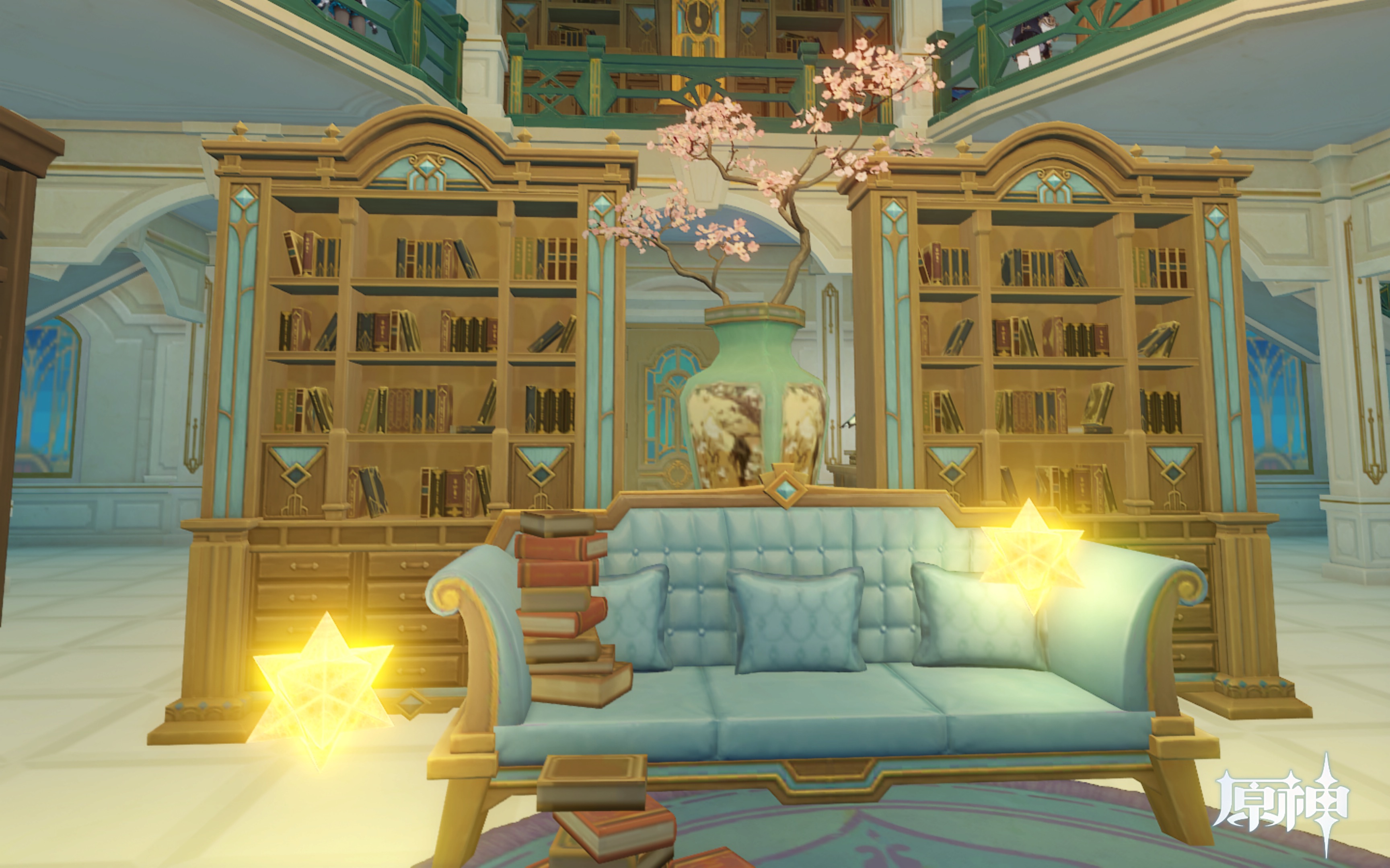 原神|尘歌壶来啦!枫丹主宅 有空进来散散步喝喝茶呀!