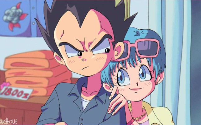 来看看同人笔下的贝吉塔布玛一家#龙珠#同人#龙珠z#七龙珠#高甜