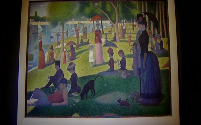 [图]旷世杰作的秘密(19)- 大碗岛夏日的星期天午后 A Sunday On La Grande Jatte 1884