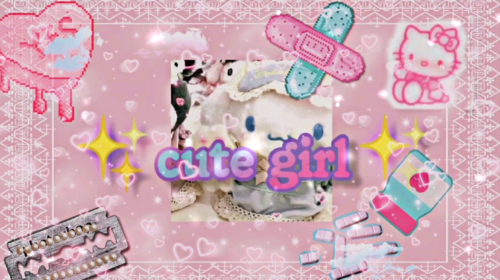 ﾟ:･☆＂cute girl＂ ＂✧*｡ ‖ ug⚠️ ‖ 病弱系可爱图片分享哔哩哔哩bilibili