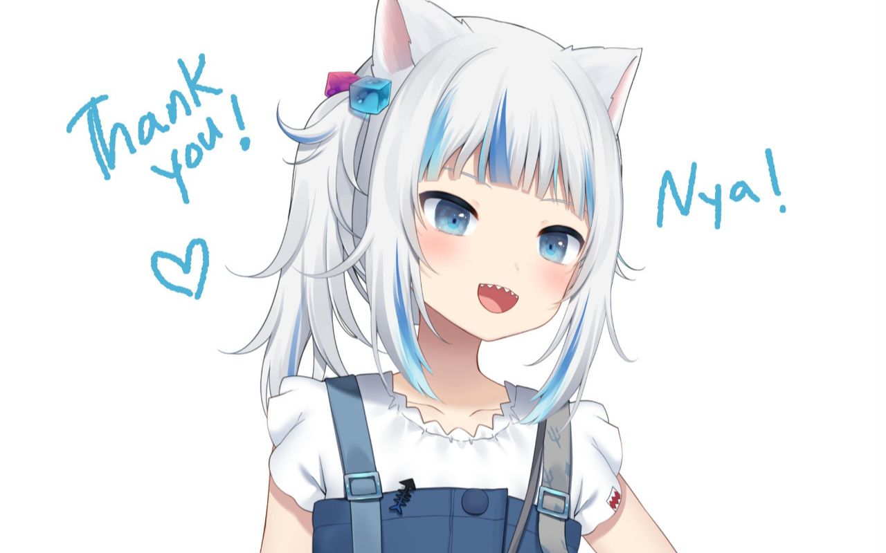 活动作品hololiveen来自鲨鱼古拉的感谢