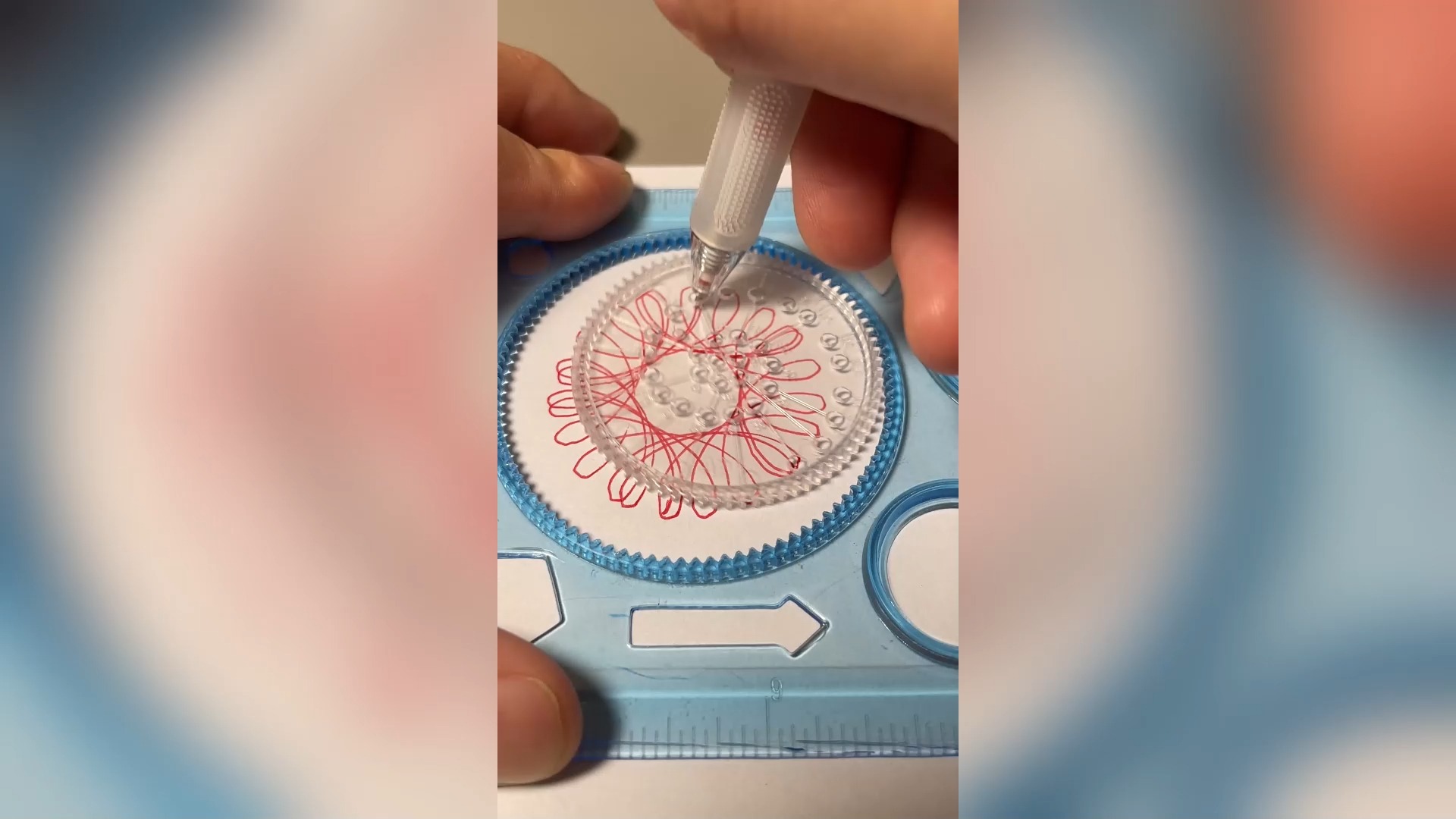 画一个圆吧#画圆 #万花尺