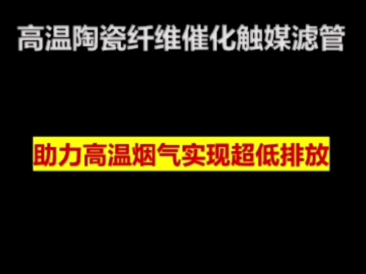 陶瓷纤维催化触媒滤管高温烟气脱硫脱硝除尘一体化工艺 陶瓷滤芯生产厂家 陶瓷纤维滤管市场价格多少钱 玻璃窑烟气 水泥窑烟气 焦化炉烟气脱硝除尘 陶瓷...