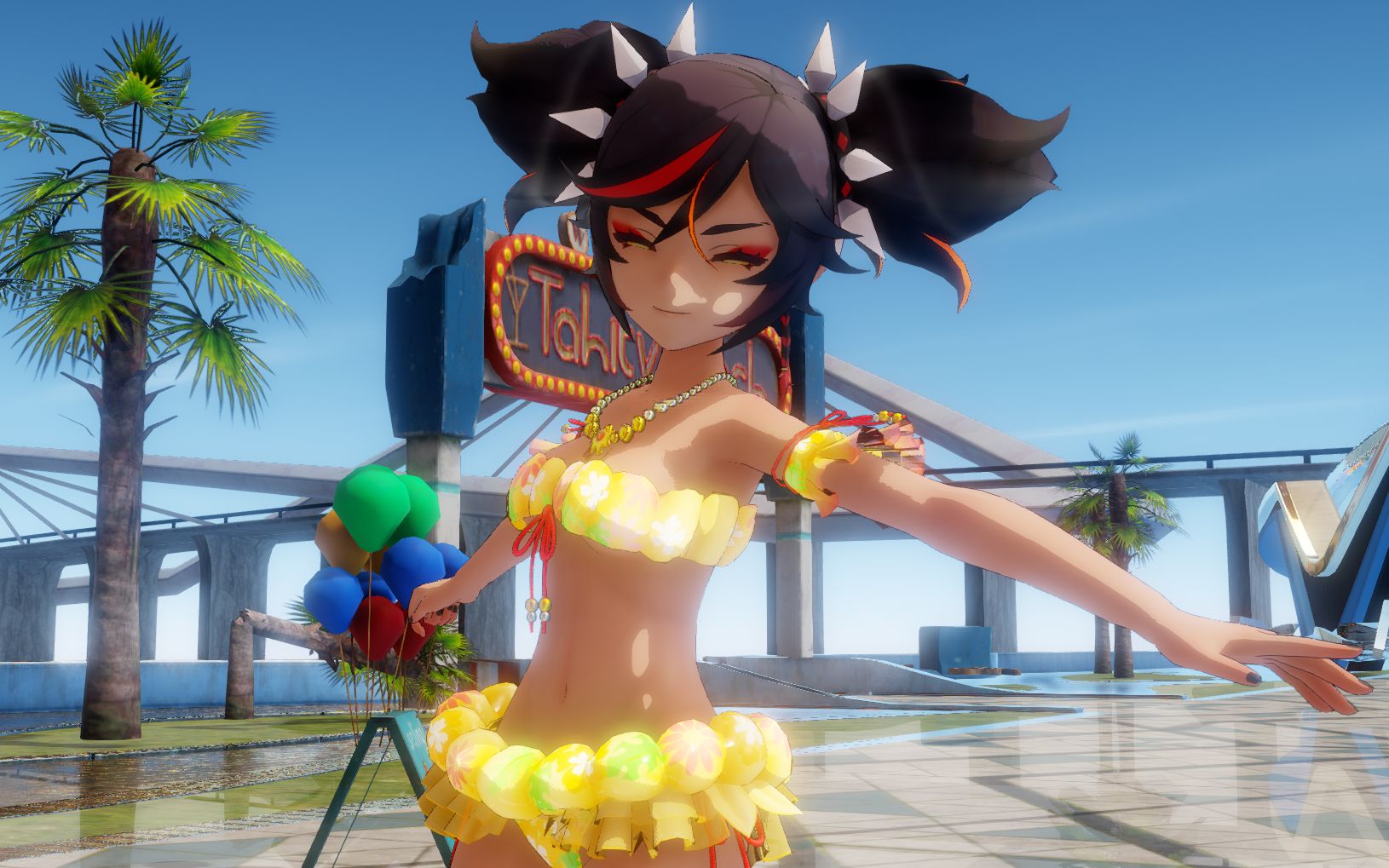 [改模配布/4k60] 辛焱泳装,在线劲舞【luvoratorrrrry! feat.reol】