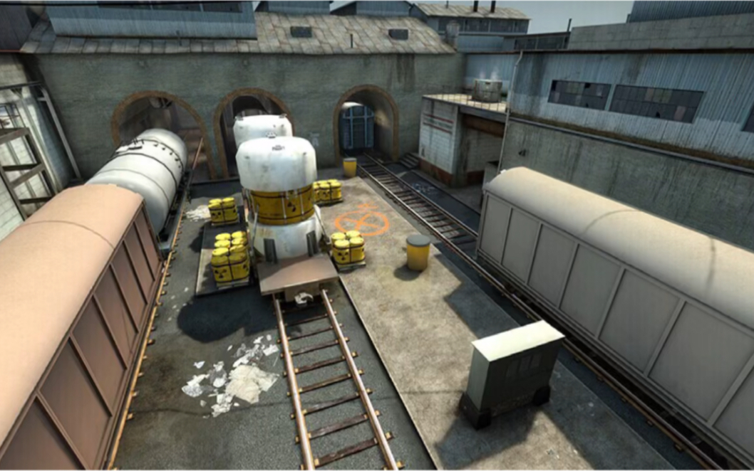 【csgo】走进短途列车(de_shorttrain)_电子竞技热门视频