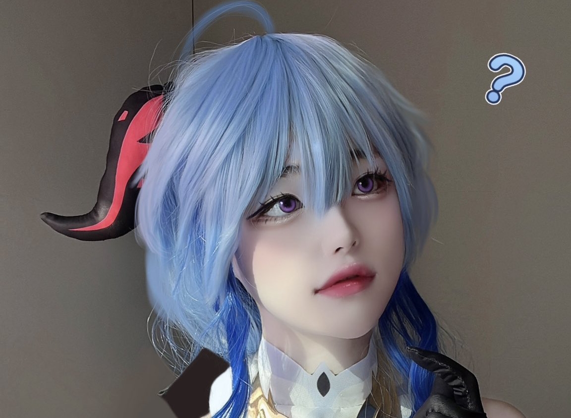 【张娜英】姐姐最新cos甘雨06