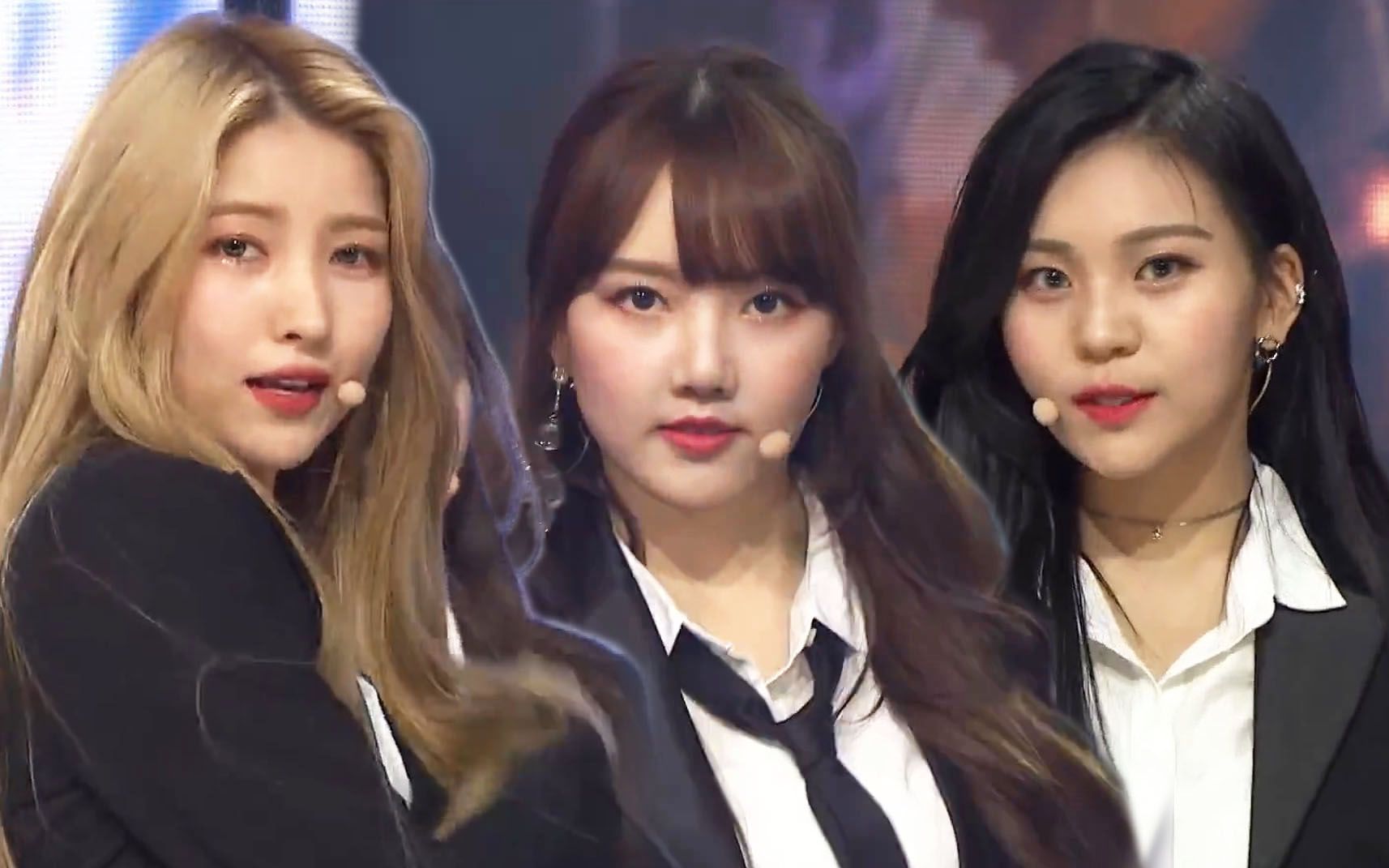 gfriendgfriend帅气黑西装版sunrise舞台190130