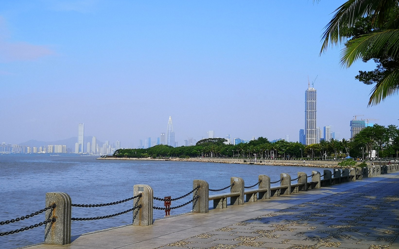 深圳湾海滨公园风景图片