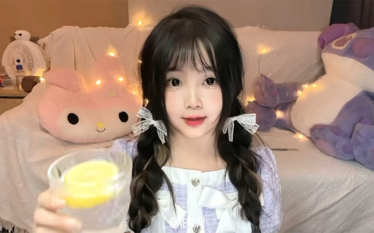 抖音nene阿 冰淇凌薯片双声道咀嚼音 煎炸音 奶茶制作_哔哩哔哩_bili