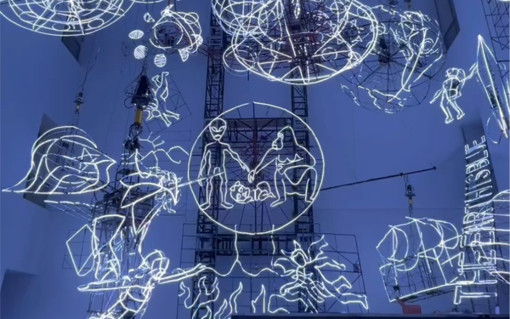 蔡国强——与未知的相遇(装置艺术))