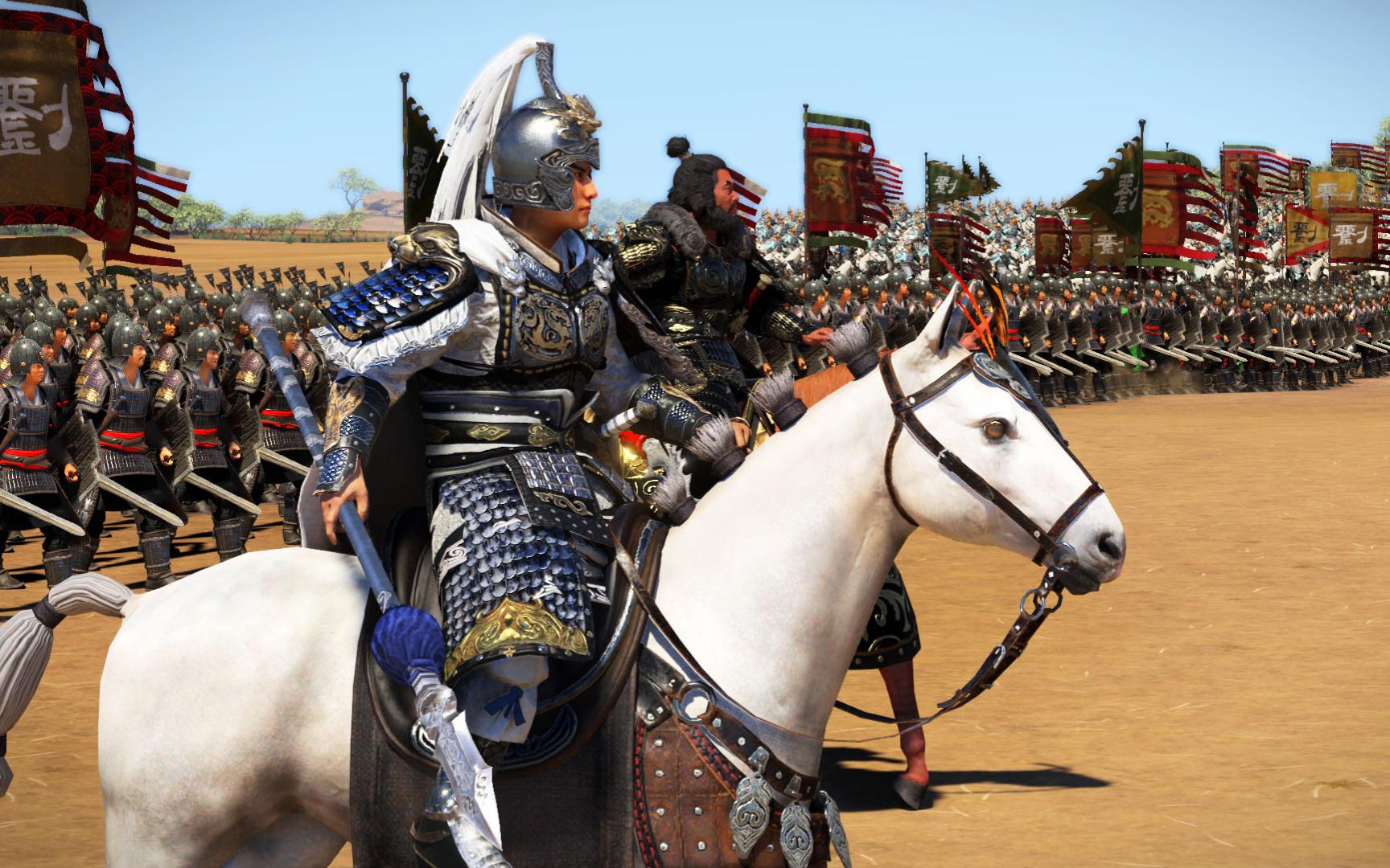 赵云张飞和曹仁夏侯惇乐进专属兵种对抗!哪方更强!全面战争三国