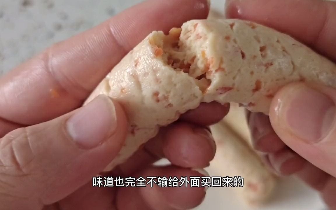 【宝宝辅食】我儿子最爱吃的鸡肉肠,营养健康无添加,做法也非常简单,收藏!哔哩哔哩bilibili