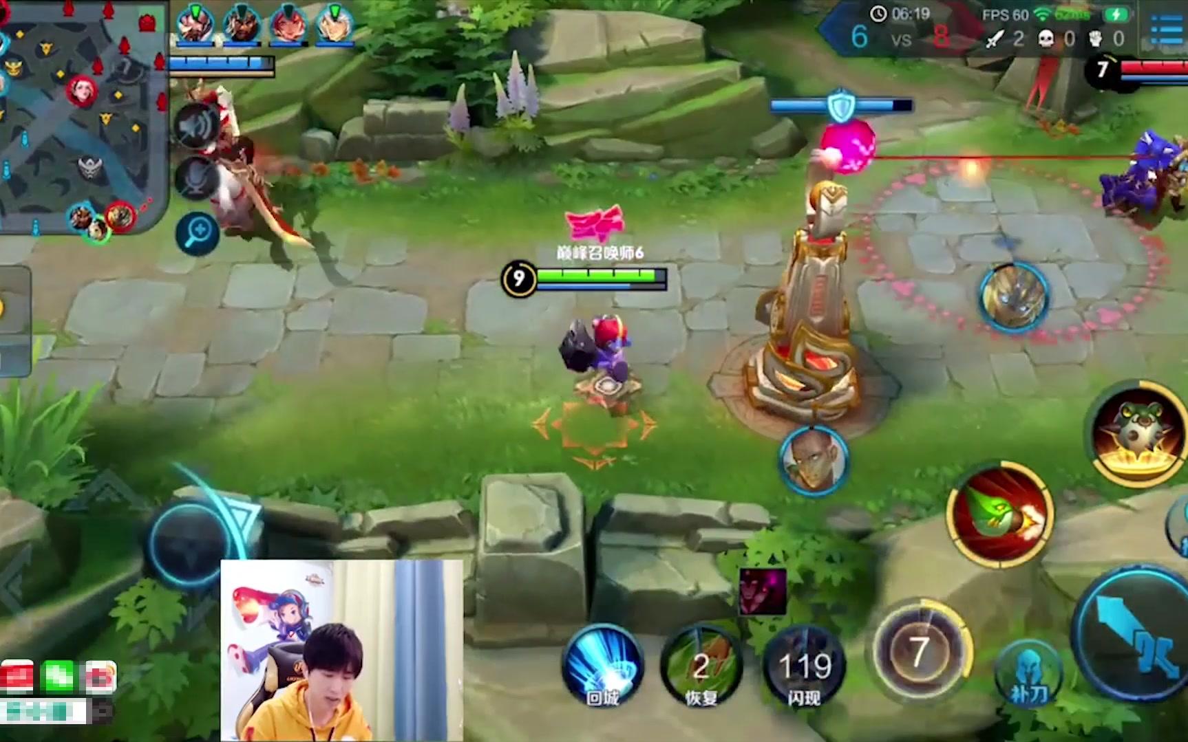 【虎牙小蒜】鲁班小书包"手起炮落",见一个杀一个!_哔哩哔哩_bilibili