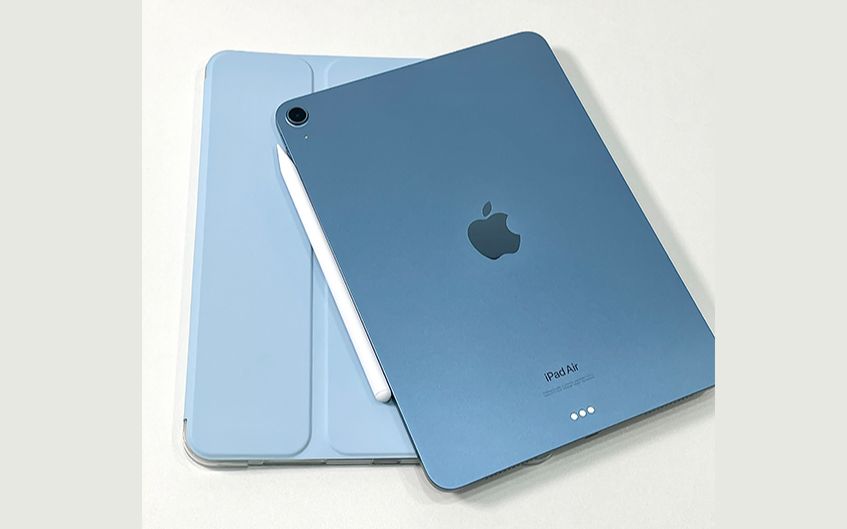 ipadair5终于到手啦这个蓝色太绝美啦