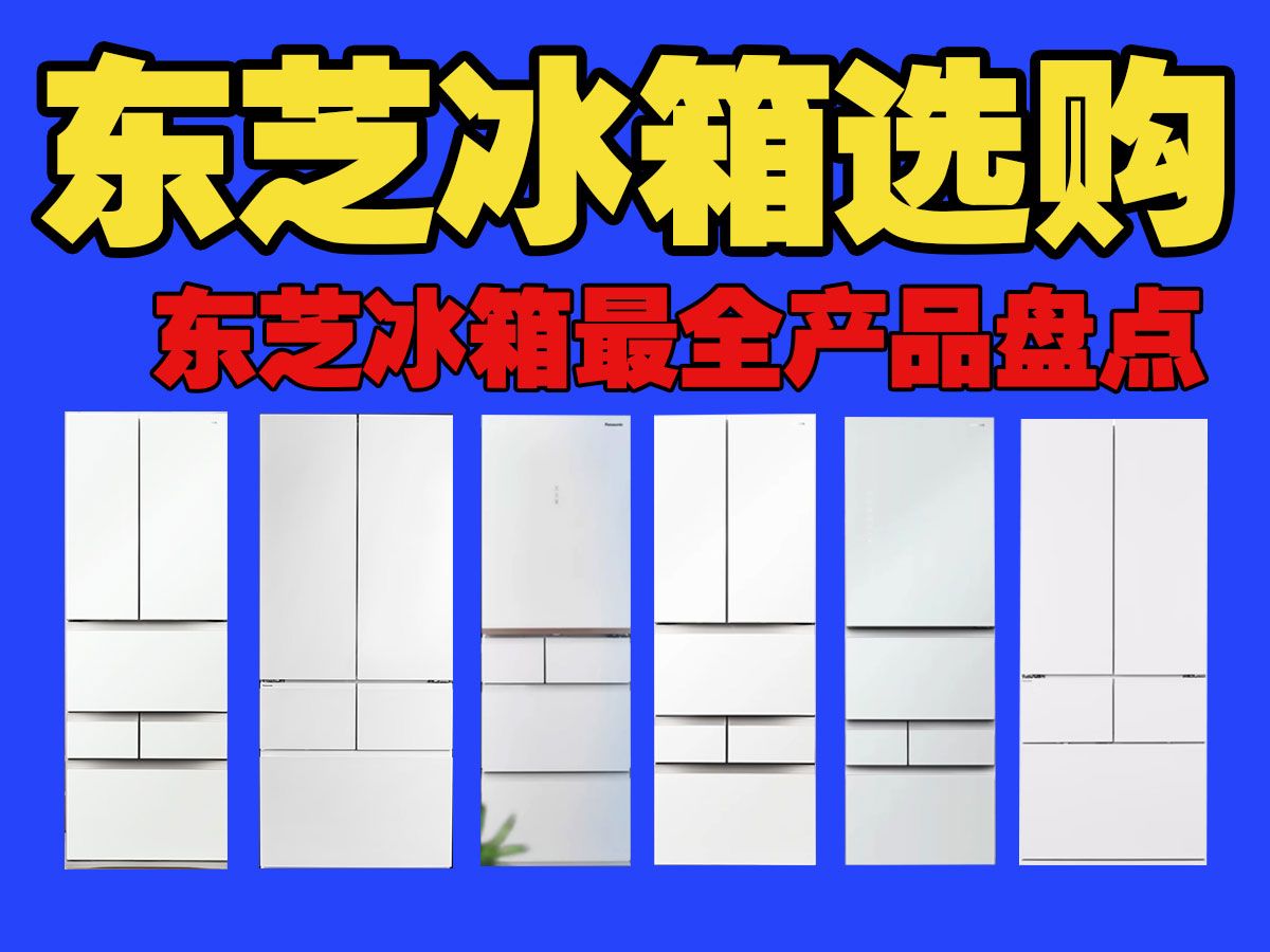 【东芝冰箱盘点】2024年东芝冰箱最新大盘点,东芝冰箱到底怎么样,可以入手吗哔哩哔哩bilibili