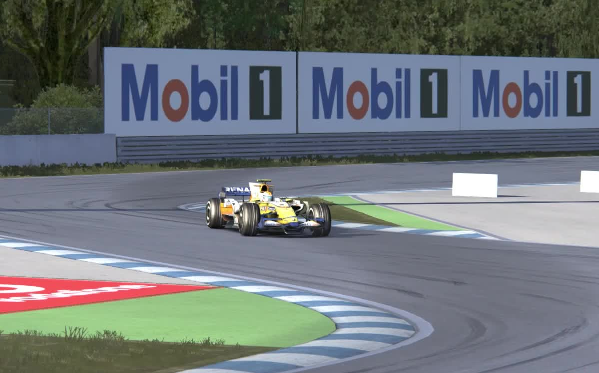 神力科莎-霍根海姆试驾街道赛 神车雷诺r28