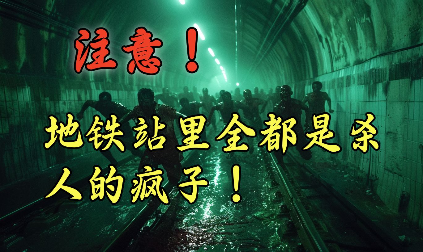 胆小勿入,那一天地铁站里全都是嗜血成性的丧尸,到底什么人才能活下去?《狂病番外:地铁篇》第三集哔哩哔哩bilibili