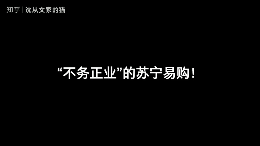 “不务正业”的苏宁易购!哔哩哔哩bilibili