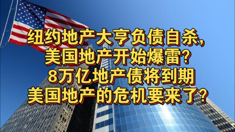 高利率、违约潮、债务到期,一系列问题正在逼近这个庞大的行业.哔哩哔哩bilibili