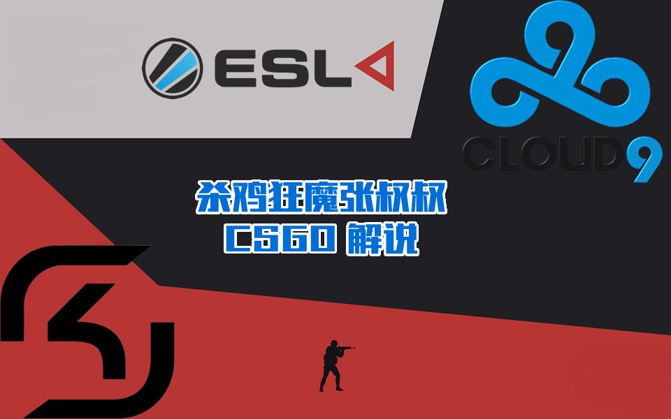 【杀鸡狂魔张叔叔CSGO】ESL SK 对阵 C9哔哩哔哩bilibili