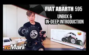 Download Video: 【转】CEN Racing菲亚特ABARTH 595 RTR 112 2WD实心桥怪物卡车RC拆箱＆深入介绍