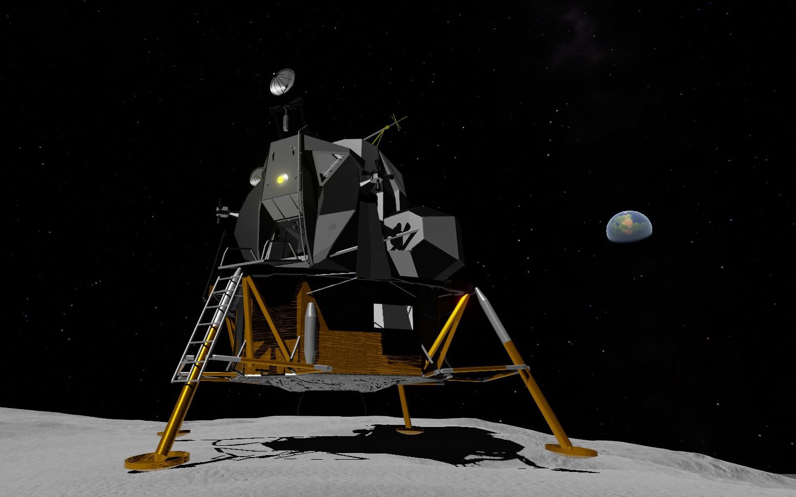 simplerockets2阿波罗登月舱预告历史还原系列