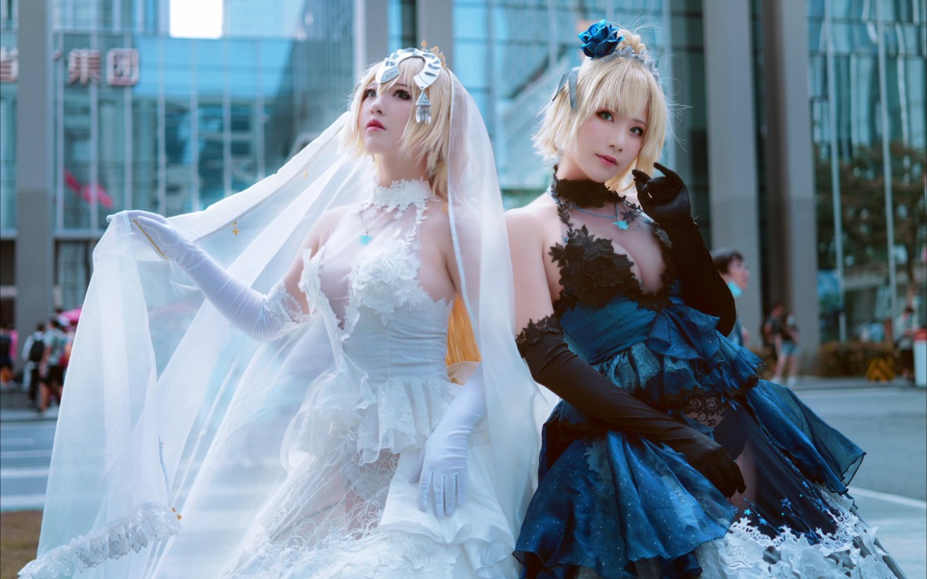 【最美coser小姐姐】这样的白贞德你会不喜欢?