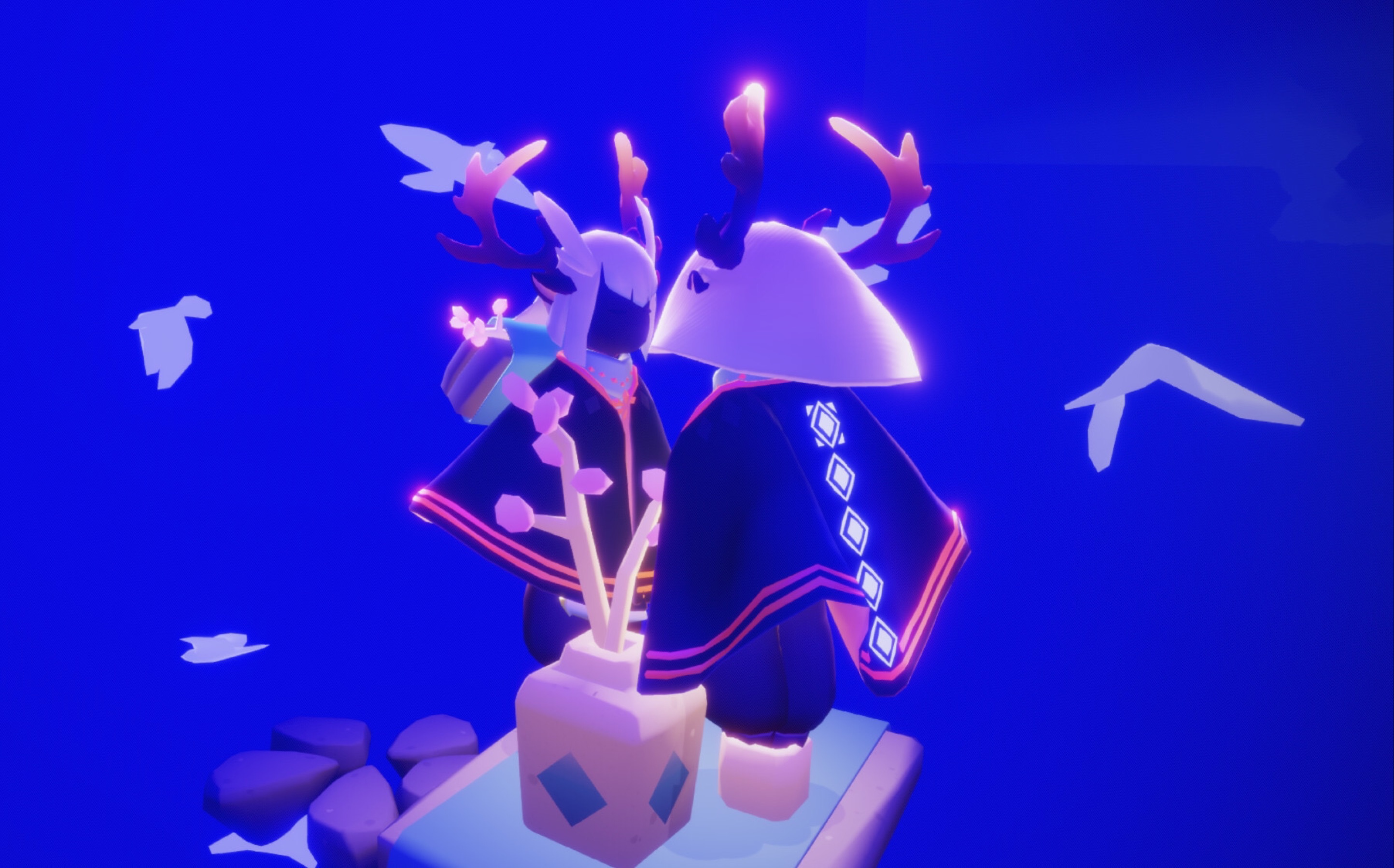 sky光遇你我之间是纯净的蓝色