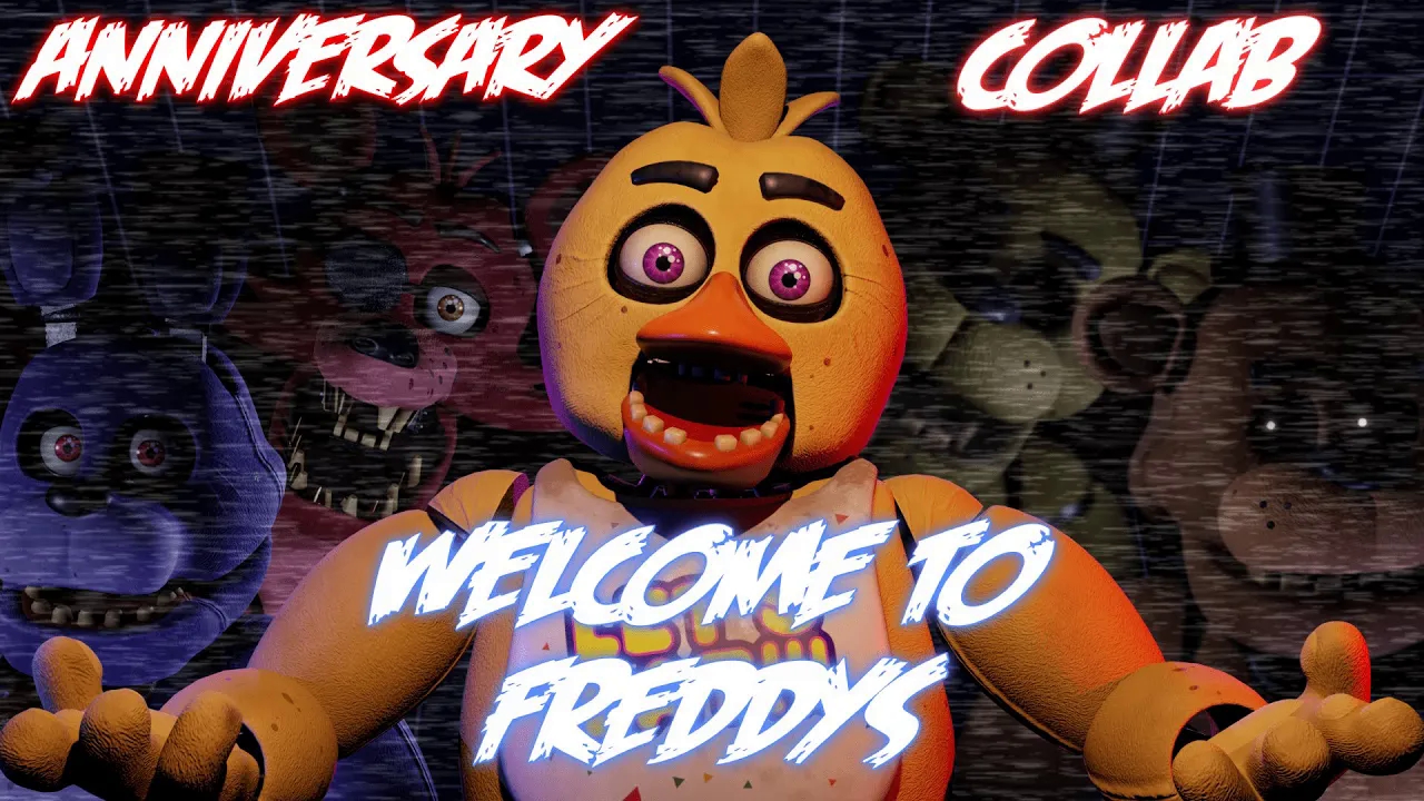 [图][FNAF/合作动画] “欢迎来到弗莱迪餐厅”｜Welcome To Freddy's By Madame Macabre