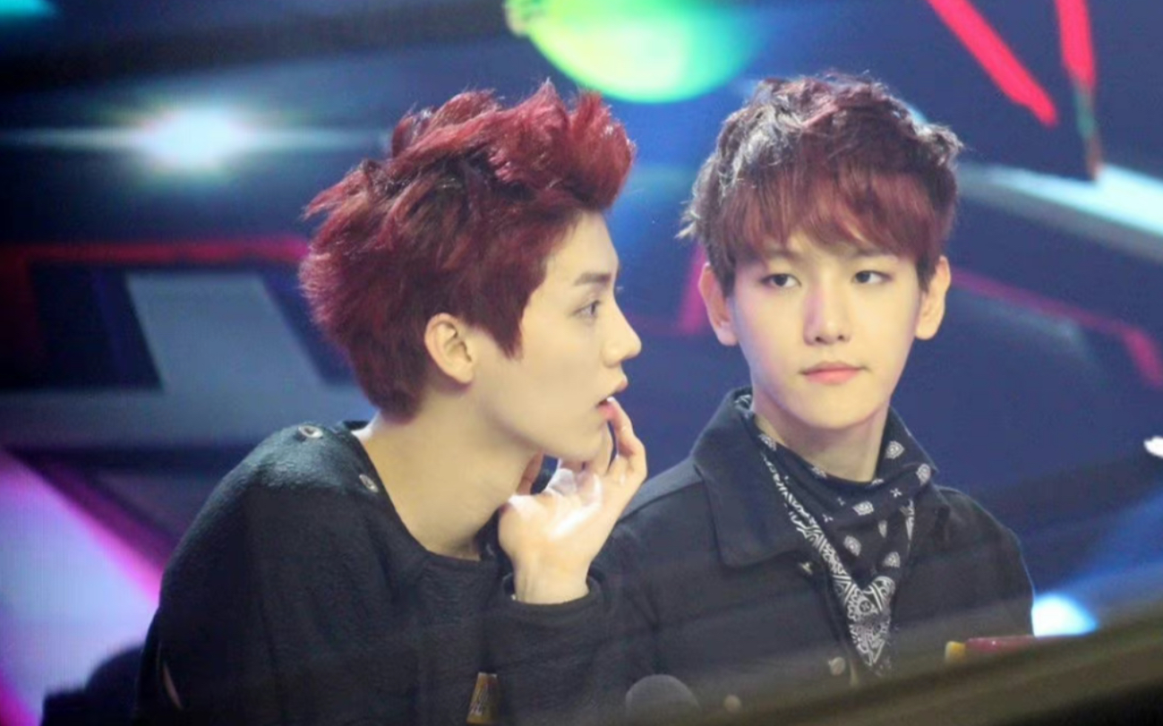 【鹿晗】【边伯贤】原来你还记得这首歌,你没唱完的歌我替你唱完了