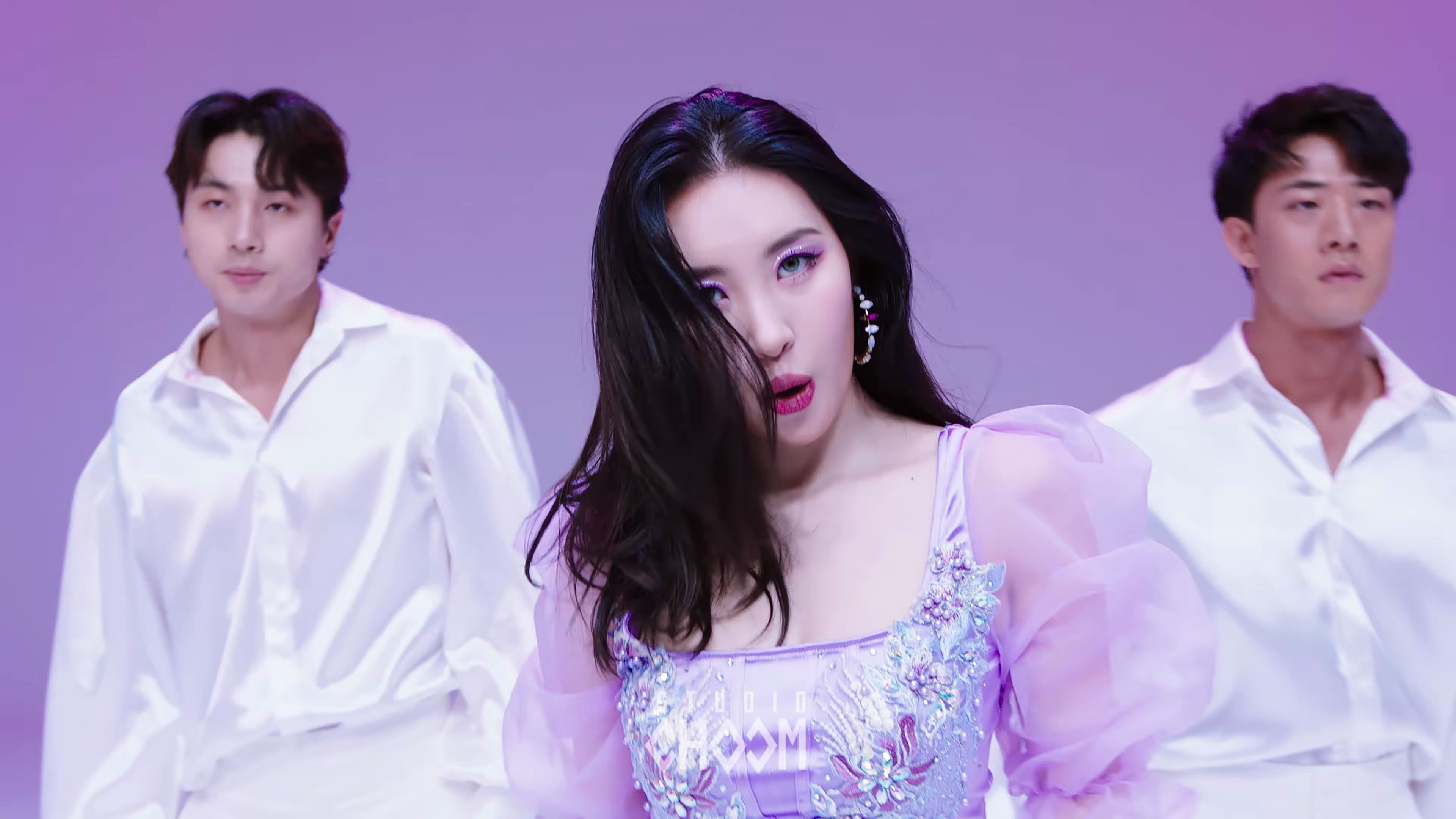 【收藏版画质】宣美 (sunmi) - 紫光夜(pporappippam)  舞蹈版mv (4k)